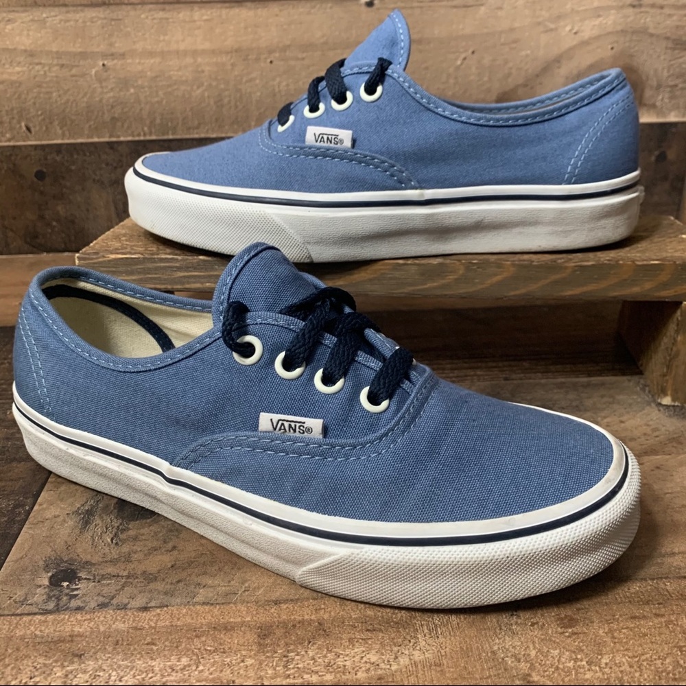 Vans Off The Wall Lace up Blue Shoes